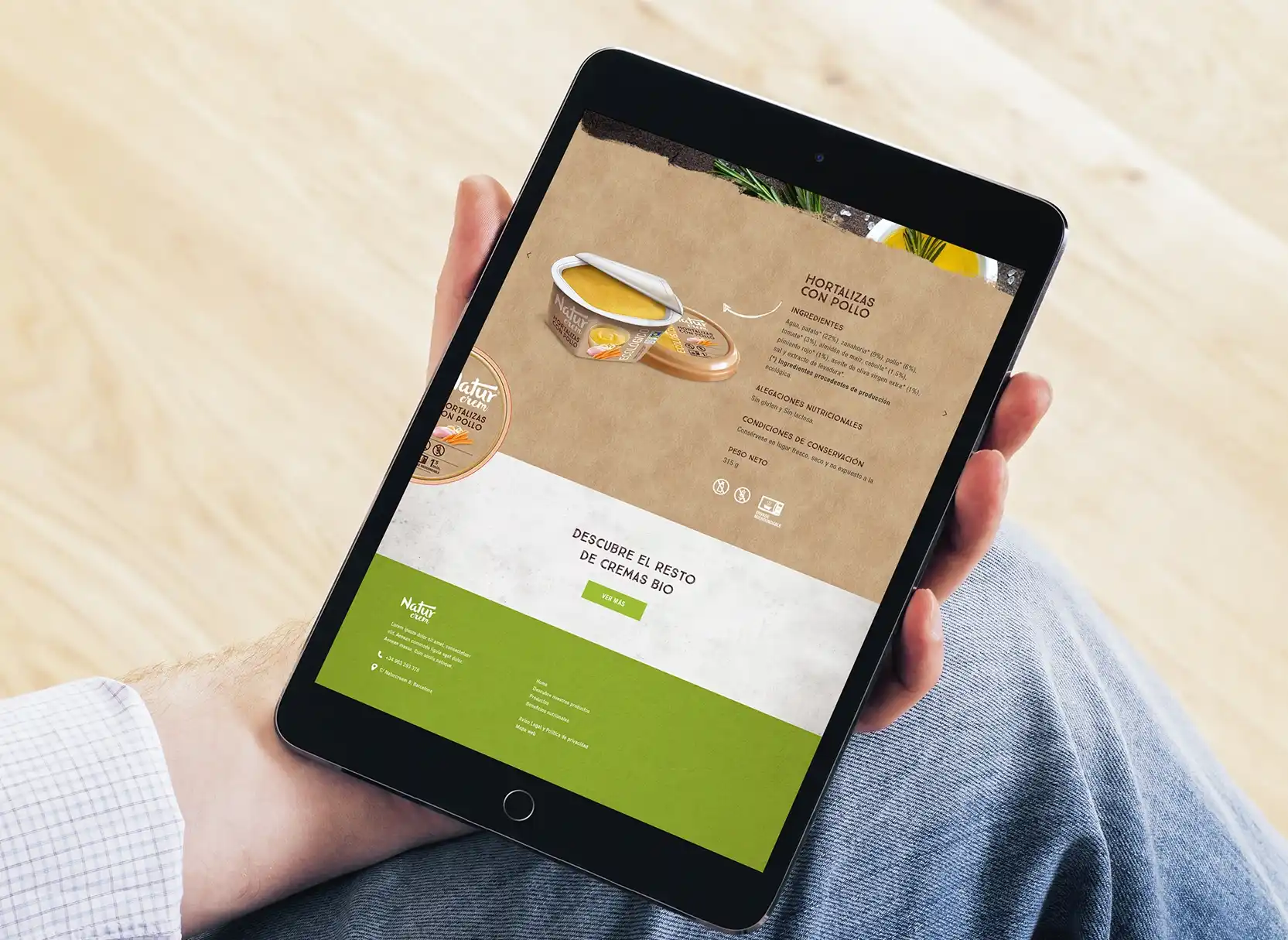 diseño web naturcream